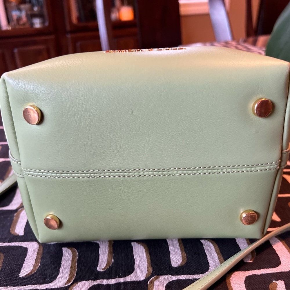 𝙱𝙸𝙼𝙱𝙰 𝚈 𝙻𝙾𝙻𝙰 Leather Chihuahua Bag in Apple Green - Picture 7 of 13